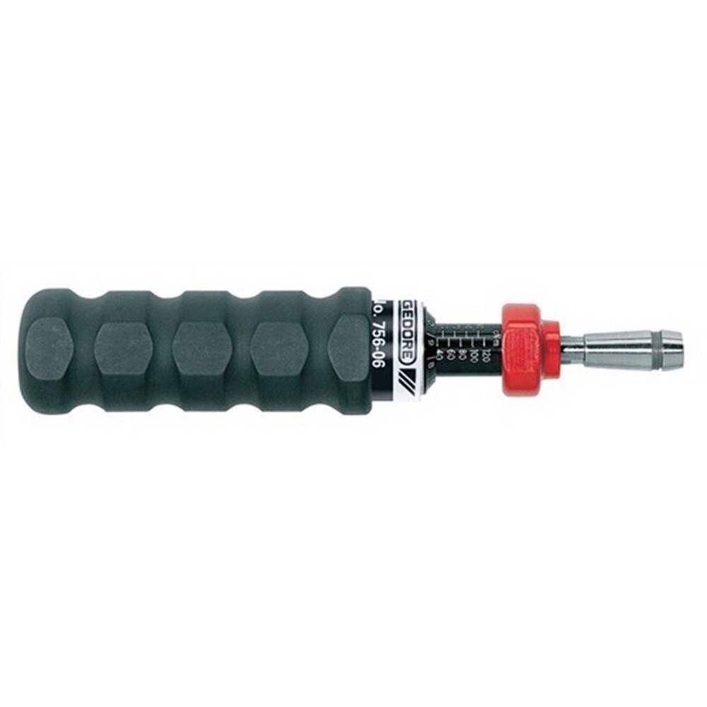 Image of Gedore 756-06 Torque screwdriver 12 - 6 Nm DIN EN ISO 6789