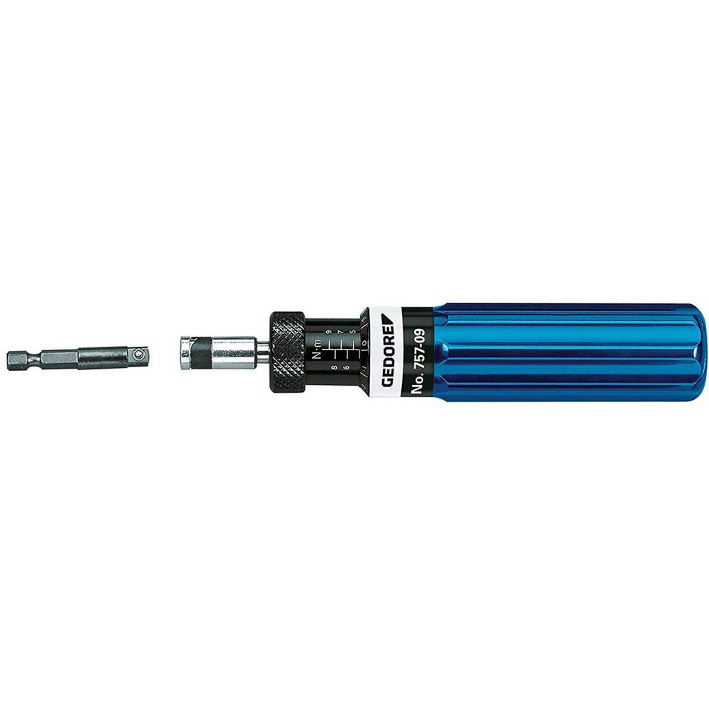 Image of Gedore 757-09 Torque screwdriver 4 - 9 Nm DIN EN ISO 6789