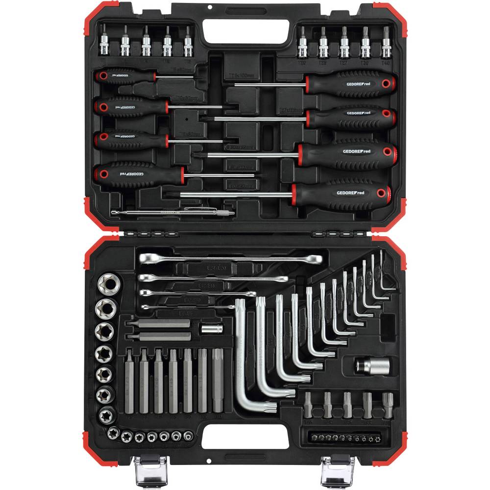 Image of Gedore RED R68003075 3301575 Tool kit 75-piece