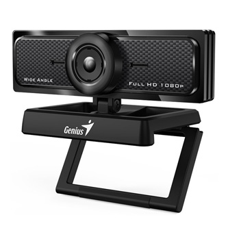 Image of Genius Full HD Webkamera F100 V2 1920x1080 USB 20 černá Windows 7 a vyšší FULL HD rozlišení PL ID 411228