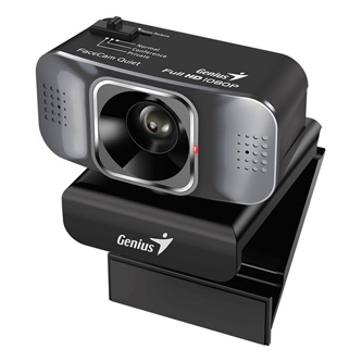 Image of Genius Full HD Webkamera FaceCam Quiet 1920x1080 USB 20 černá Windows 7 a vyšší FULL HD 30 FPS CZ ID 411229