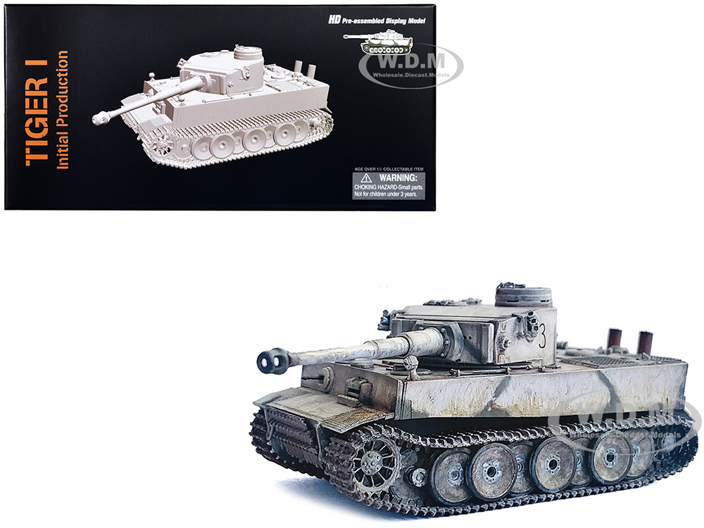 Image of Germany Tiger I Initial Production Tank "sPzAbt502 Mishkino" (1943) "NEO Dragon Armor" Series 1/72 Plastic Model by Dragon Models