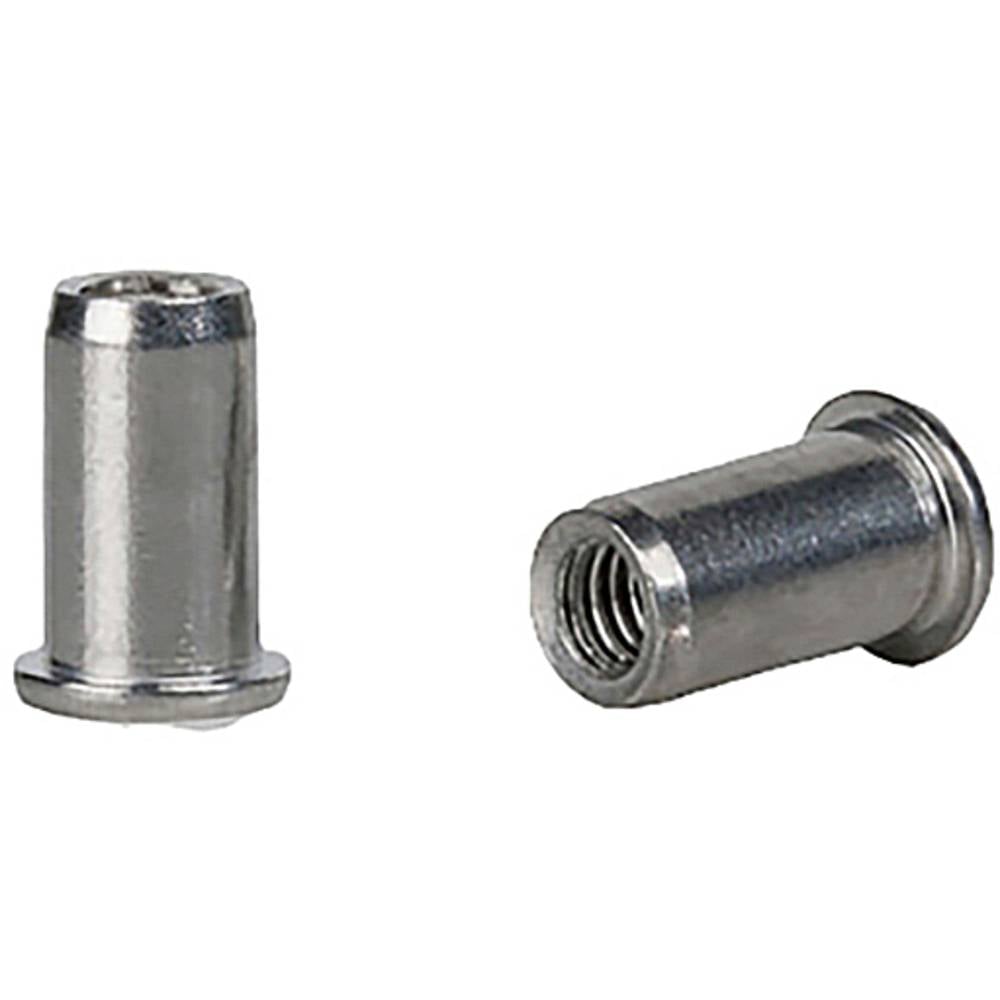 Image of Gesipa 1433676 Blind rivet nut (Ã x L) 6 mm x 11 mm M4 Aluminium Dresselhaus 500 pc(s)