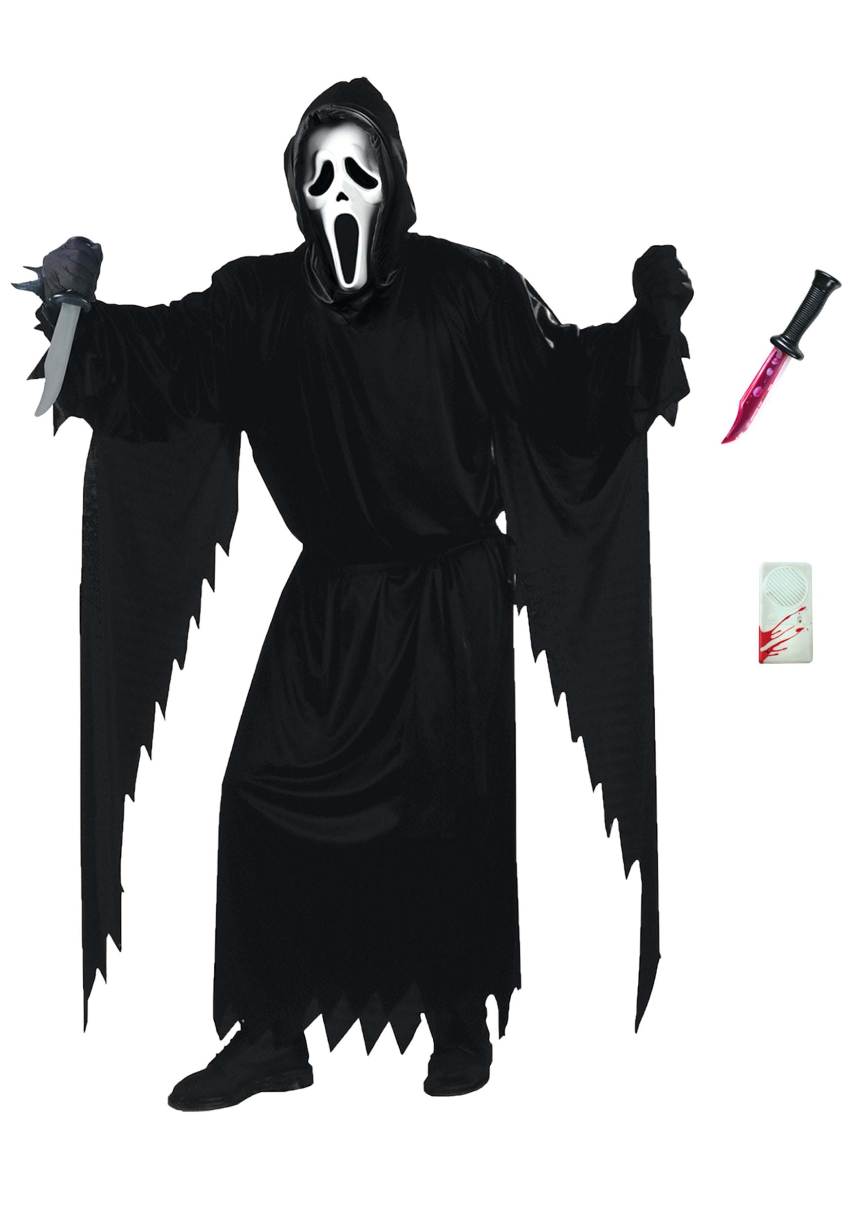 Image of Ghost Face Adult Costume Set ID FU9974PP-M