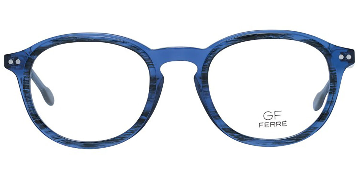 Image of Gianfranco Ferre GFF0122 003 Óculos de Grau Azuis Masculino BRLPT