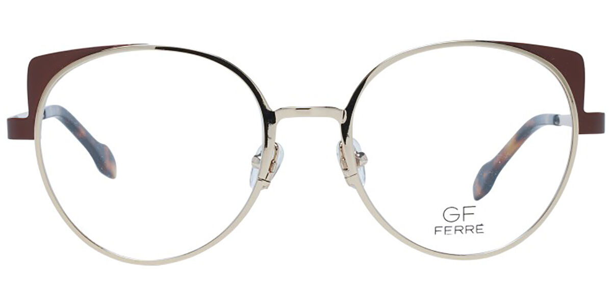 Image of Gianfranco Ferre GFF0218 005 Óculos de Grau Dourados Masculino BRLPT