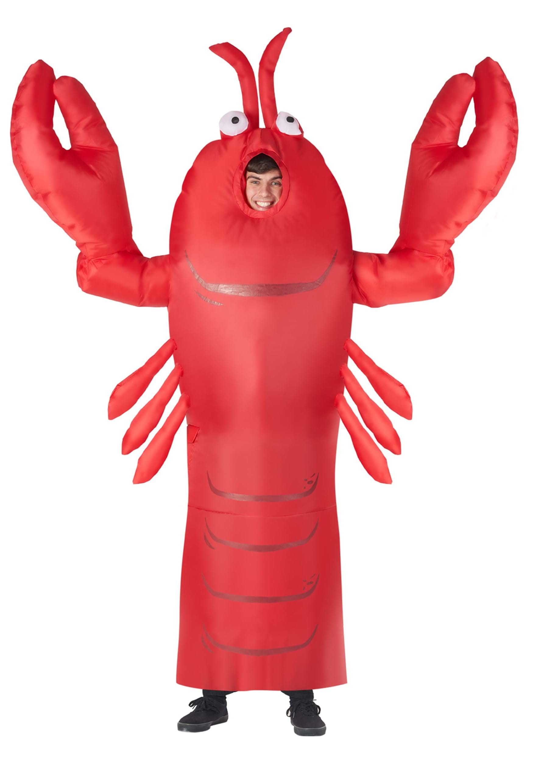 Image of Giant Lobster Inflatable Costume for Adults ID MPMCGILO-ST