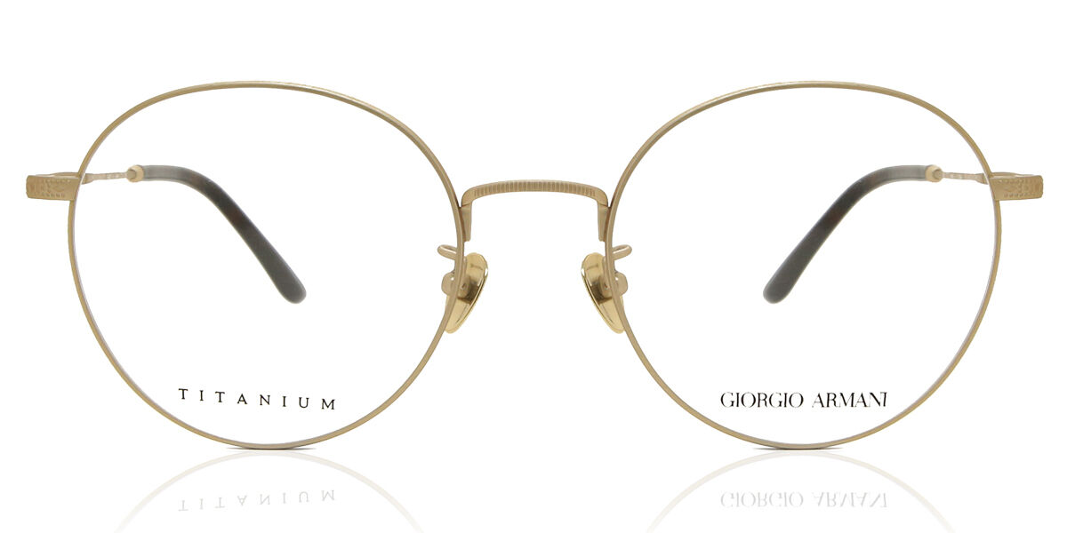 Image of Giorgio Armani AR5131TD Asian Fit 3281 Óculos de Grau Dourados Masculino PRT