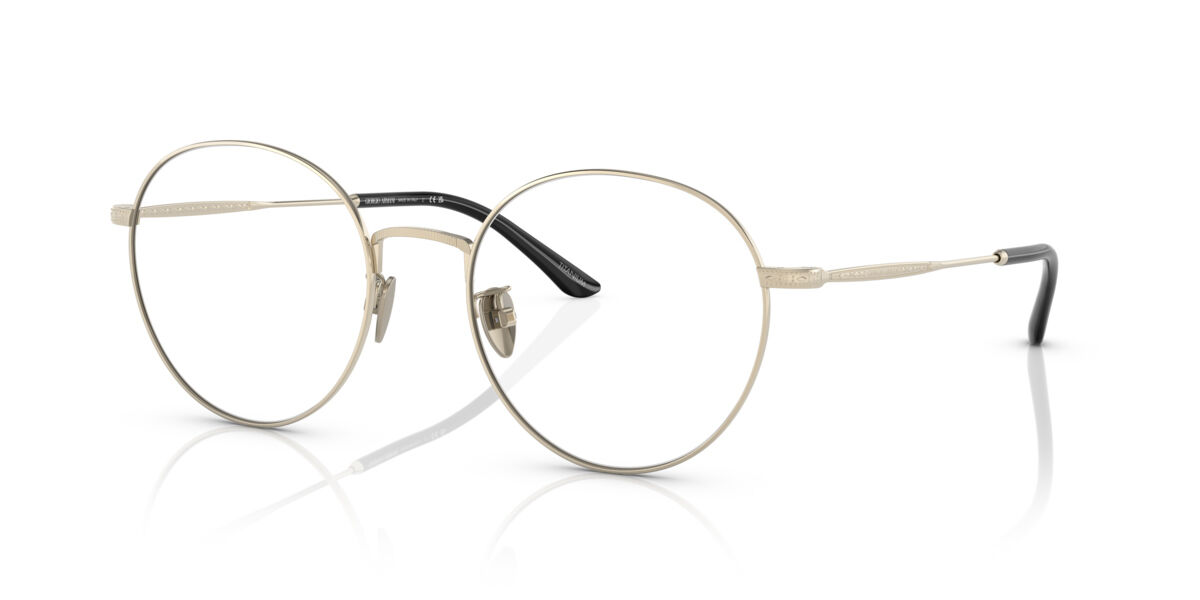 Image of Giorgio Armani AR5131TD Asian Fit 3344 Óculos de Grau Dourados Masculino PRT