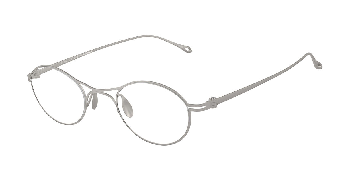 Image of Giorgio Armani AR5135T 3346 45 Srebrne Męskie Okulary Korekcyjne PL