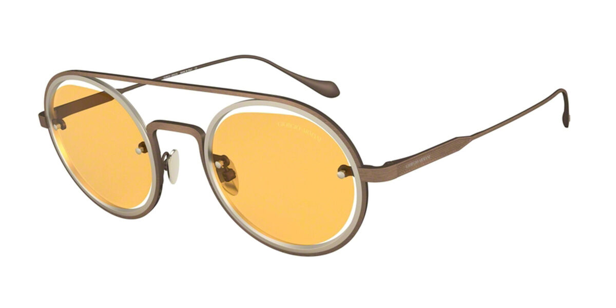 Image of Giorgio Armani AR6085 325985 46 Lunettes De Soleil Homme Dorées FR