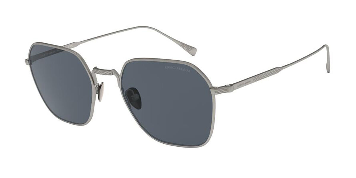 Image of Giorgio Armani AR6104 300387 Óculos de Sol Cinzas Masculino BRLPT