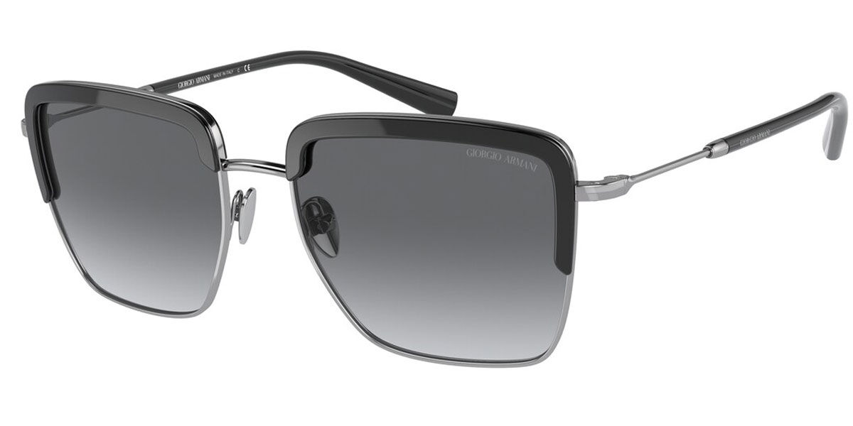 Image of Giorgio Armani AR6126 301011 54 Lunettes De Soleil Femme Noires FR