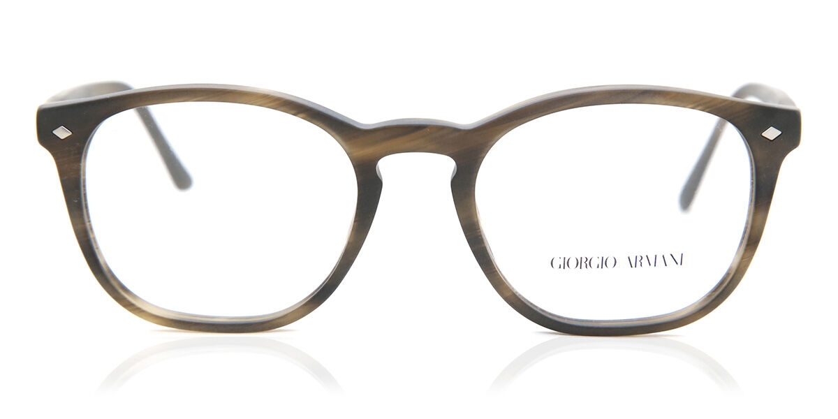 Image of Giorgio Armani AR7074 5405 Óculos de Grau Marrons Masculino BRLPT