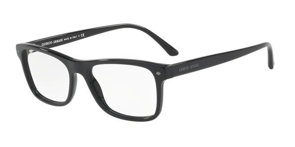 Image of Giorgio Armani AR7131 5017 55 Czarne Męskie Okulary Korekcyjne PL