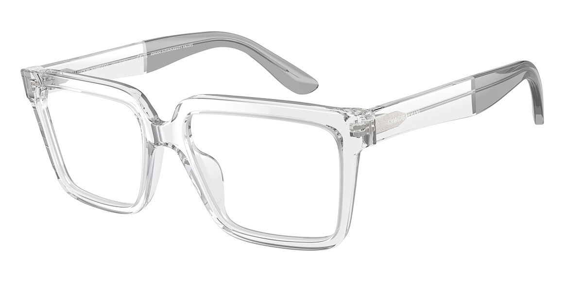 Image of Giorgio Armani AR7230U 5893 55 Genomskinliga Glasögon (Endast Båge) Män SEK