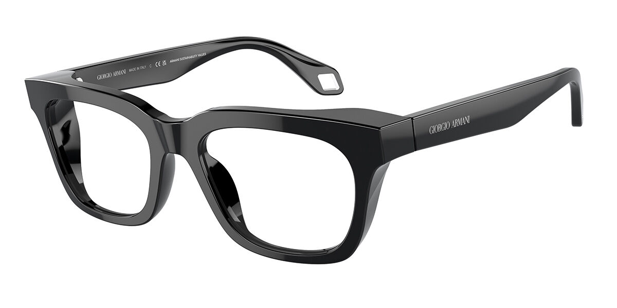 Image of Giorgio Armani AR7247U 5875 50 Svarta Glasögon (Endast Båge) Män SEK