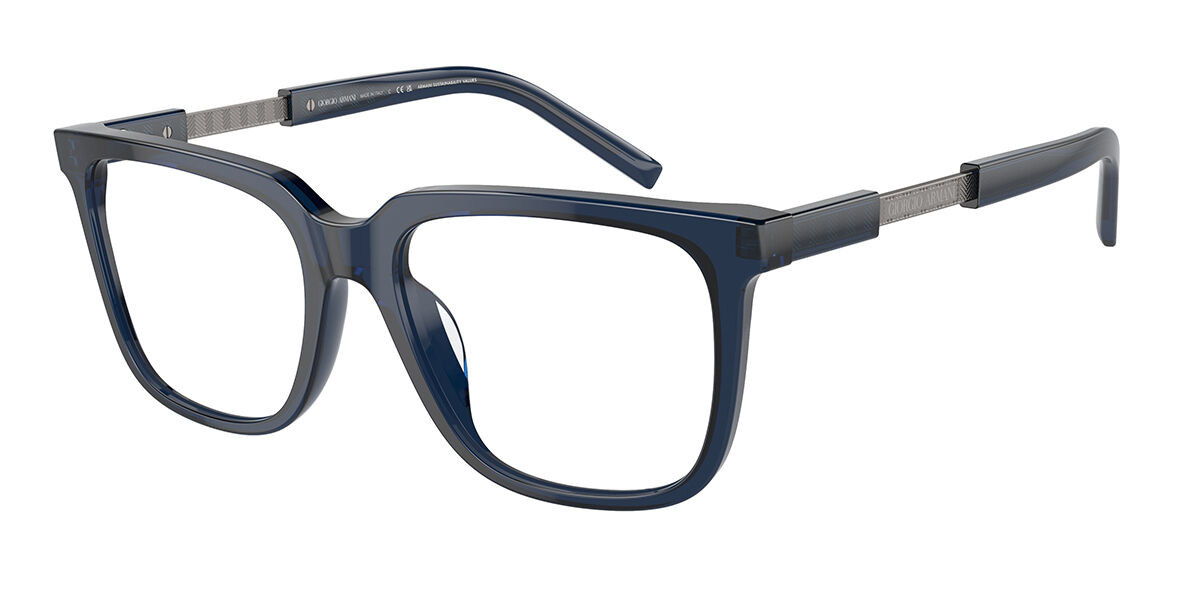 Image of Giorgio Armani AR7252U 6047 Óculos de Grau Azuis Masculino BRLPT