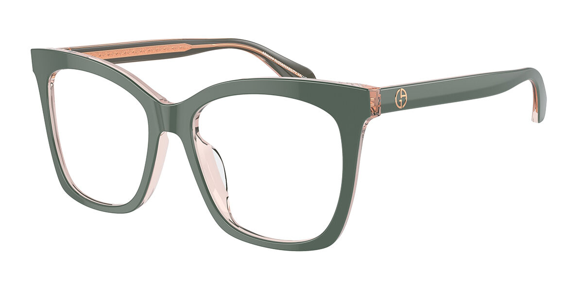 Image of Giorgio Armani AR7254U 6076 52 Zielone Damskie Okulary Korekcyjne PL