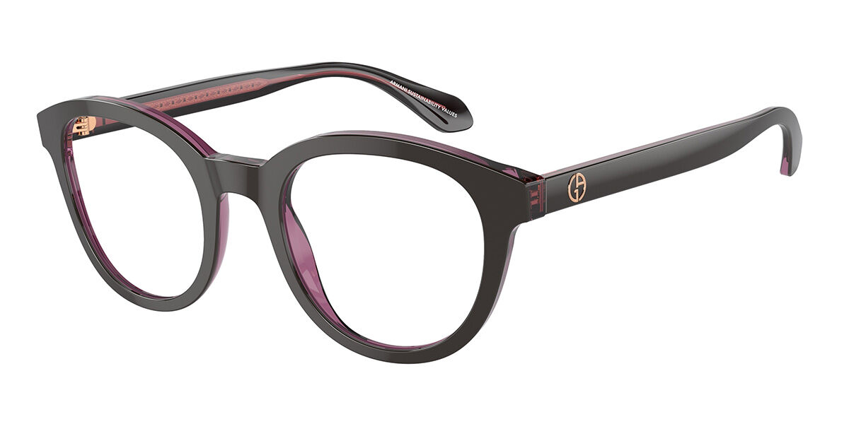 Image of Giorgio Armani AR7256 6088 50 Brązowe Męskie Okulary Korekcyjne PL