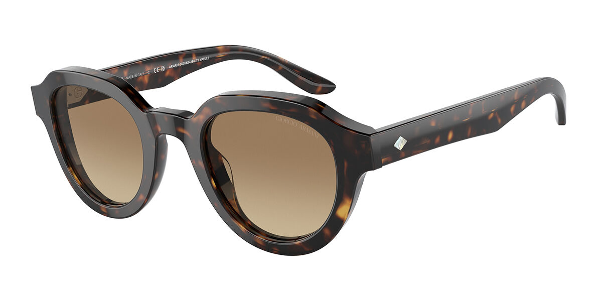 Image of Giorgio Armani AR8172U 5879Q4 46 Lunettes De Soleil Femme Tortoiseshell FR