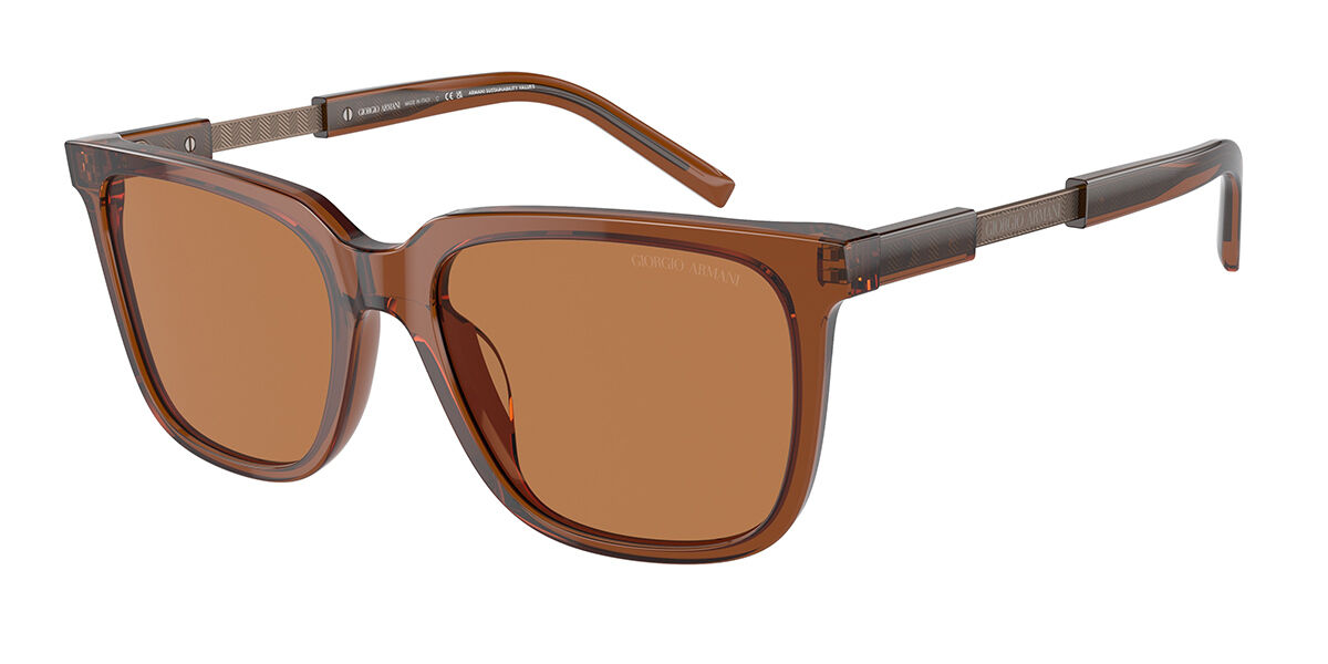 Image of Giorgio Armani AR8202U 604973 Óculos de Sol Marrons Masculino BRLPT