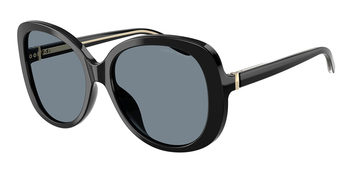 Image of Giorgio Armani AR8229U 587556 55 Lunettes De Soleil Femme Noires FR