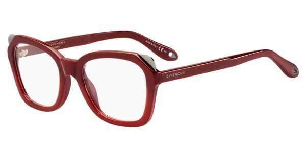 Image of Givenchy GV 0042 7W5 Óculos de Grau Vermelhos Feminino PRT