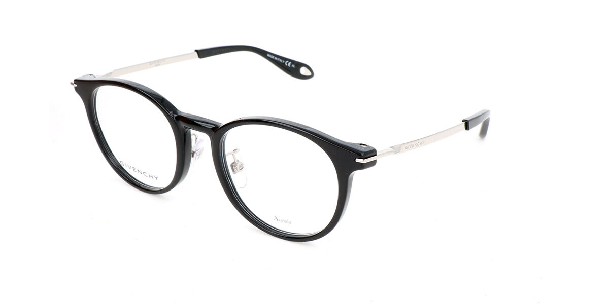Image of Givenchy GV 0057/F Asian Fit 807 Óculos de Grau Pretos Masculino PRT