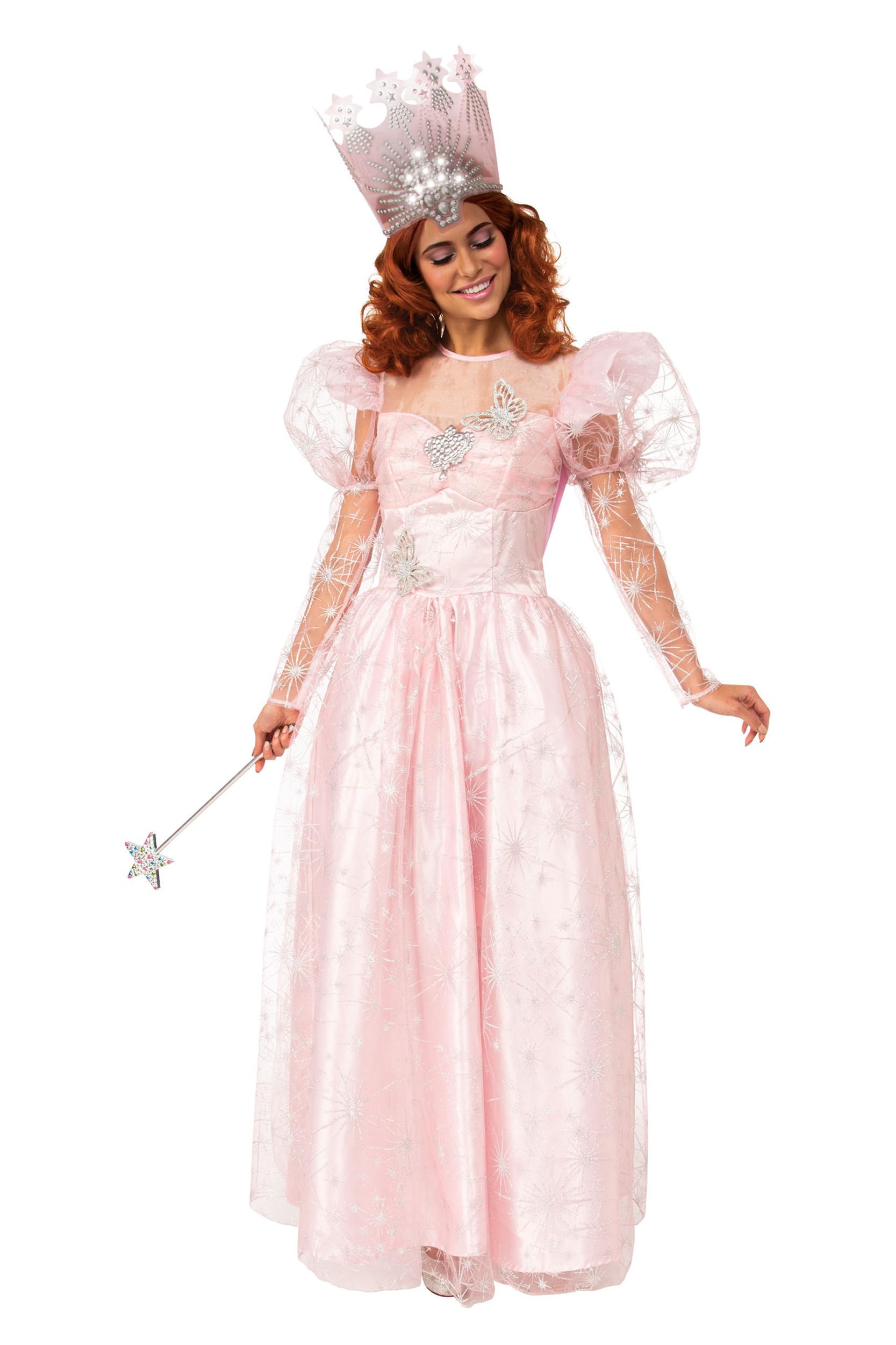 Image of Glinda the Good Witch Women's Deluxe Costume ID RU701927-L