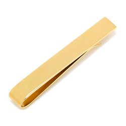 Image of Gold Plated Stainless Steel Engravable Tie Bar