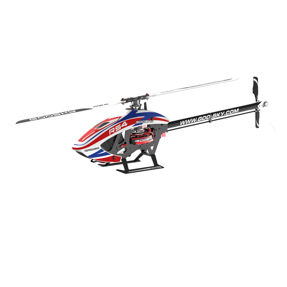 Image of GooSky RS4 6CH 3D Direct Drive Brushless Motor 400 Class Flybarless RC Helicopter for Venom Kit Version