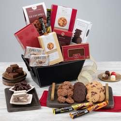 Image of Gourmet Christmas Gift Basket