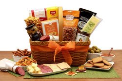 Image of Gourmet Picnic Basket Gift Basket