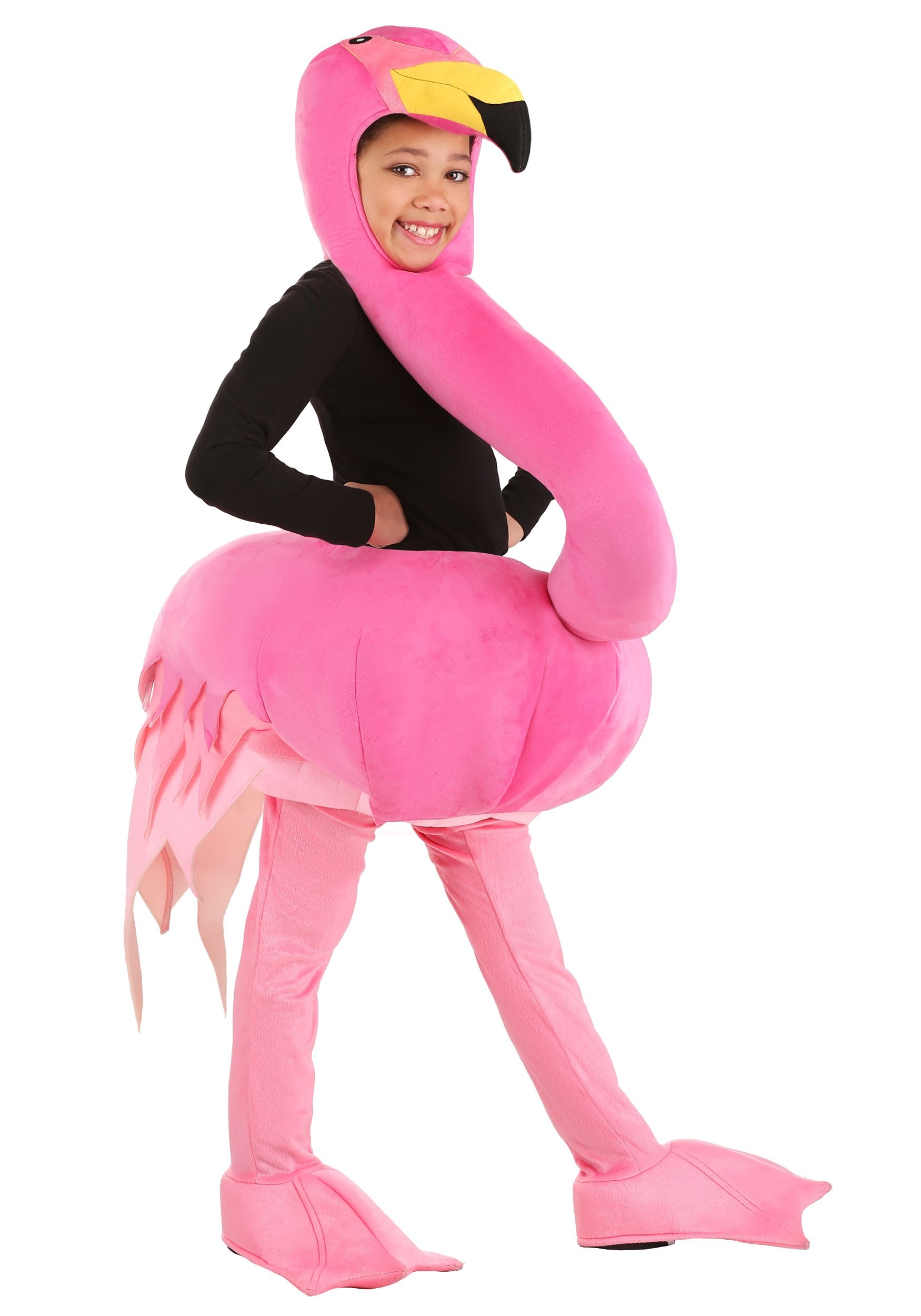 Image of Graceful Flamingo Costume for Kids ID FUN7150CH-M