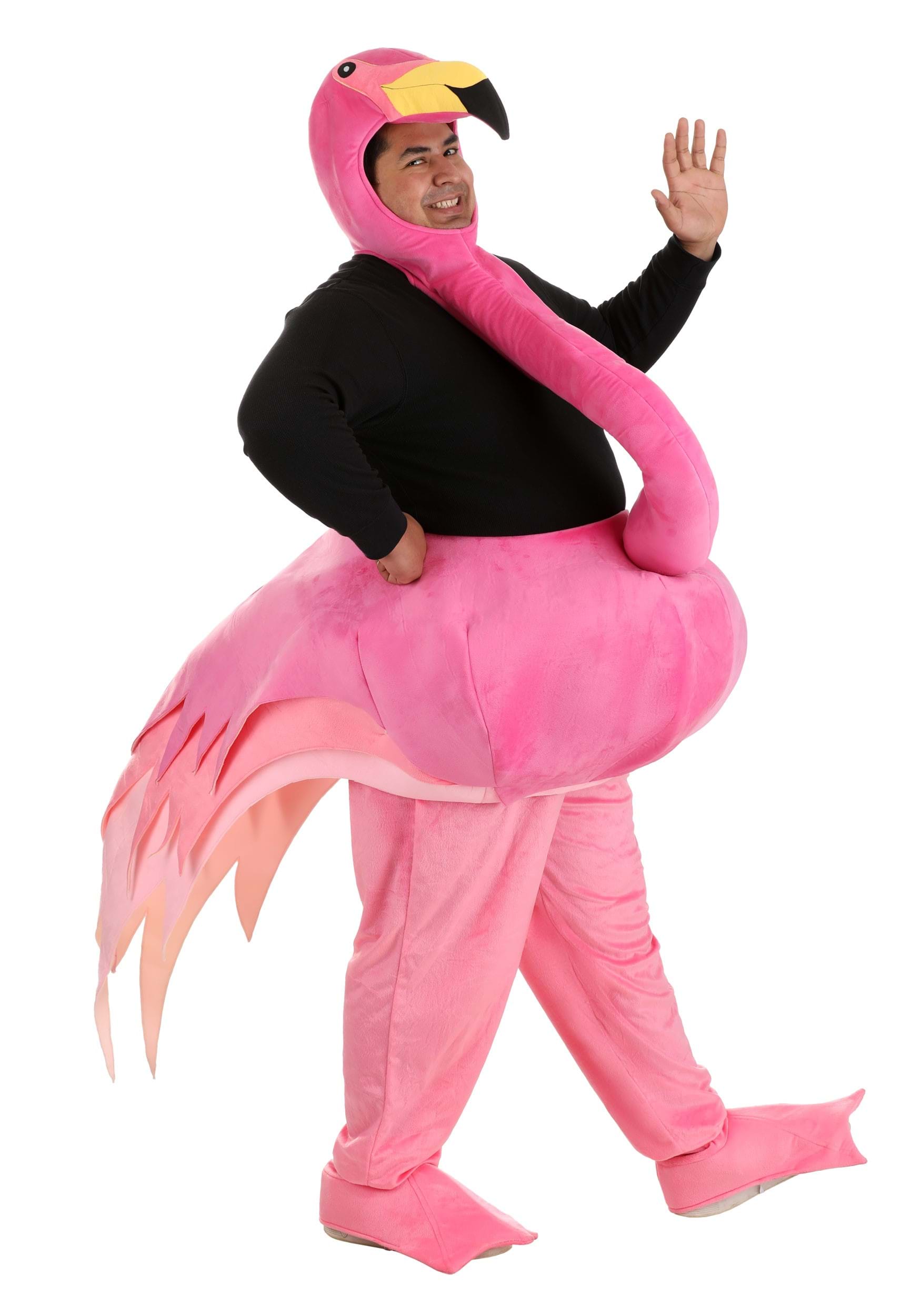 Image of Graceful Flamingo Plus Size Costume | Plus Size Animal Costumes ID FUN7150PL-2X