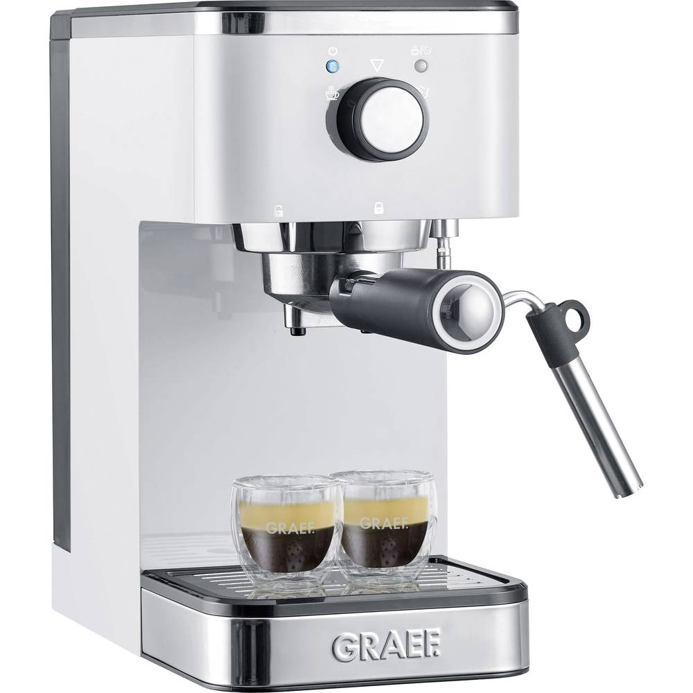 Image of Graef Salita Espresso machine with sump filter holder White 1400 W