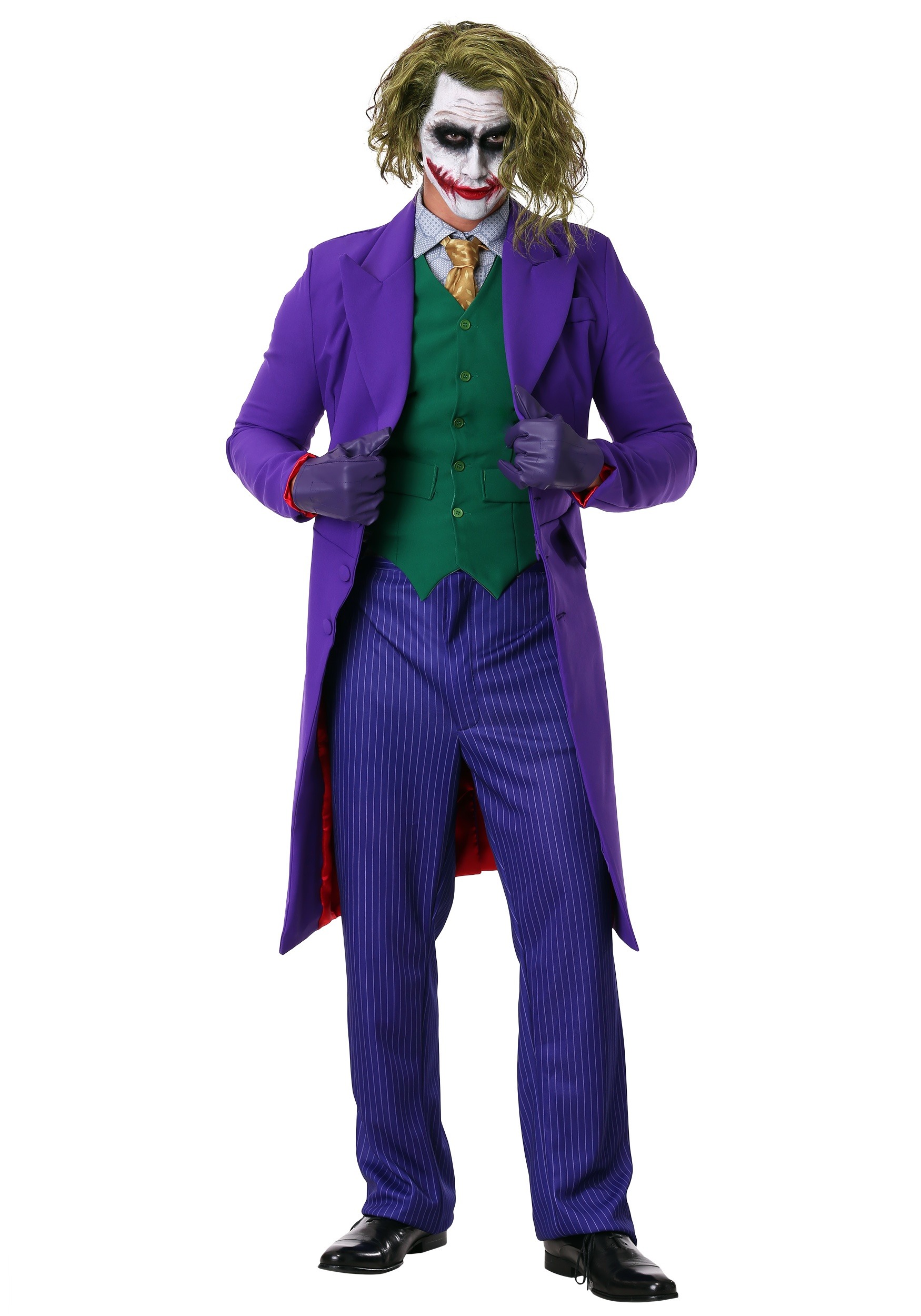 Image of Grand Heritage Joker Costume - Adult Dark Knight Joker Costumes ID RU56215-L