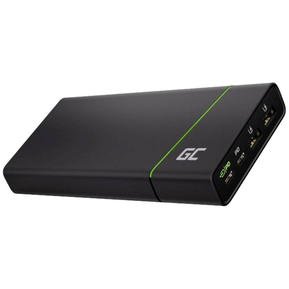 Image of Green Cell GC PowerPlay Ultra Power bank 26800 mAh Quick Charge 30 Power Delivery LiPo Black