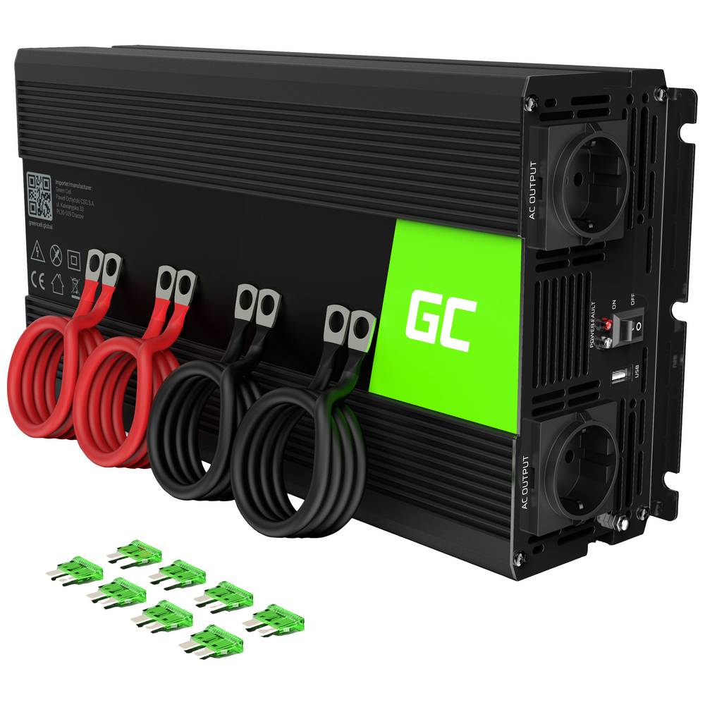 Image of Green Cell Inverter INV10 2000 W 12 V - 230 V