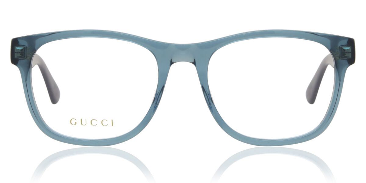 Image of Gucci GG0004ON 012 Óculos de Grau Azuis Masculino BRLPT