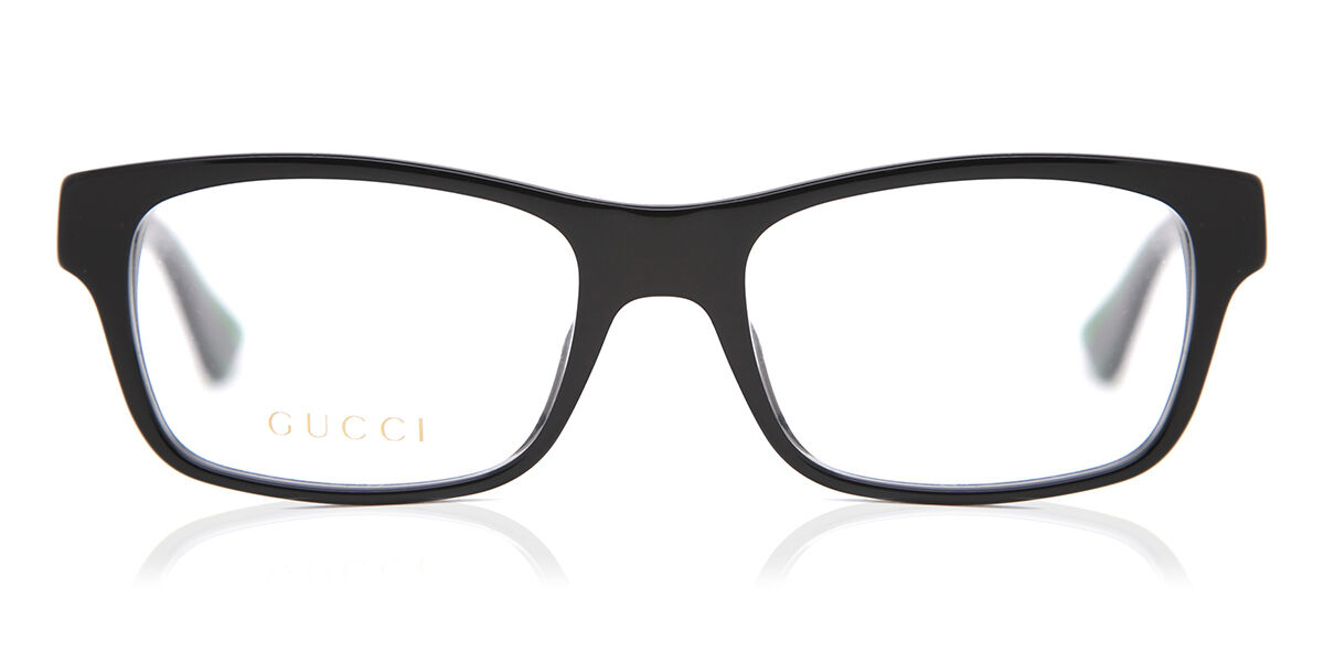 Image of Gucci GG0006O 002 Óculos de Grau Pretos Masculino BRLPT