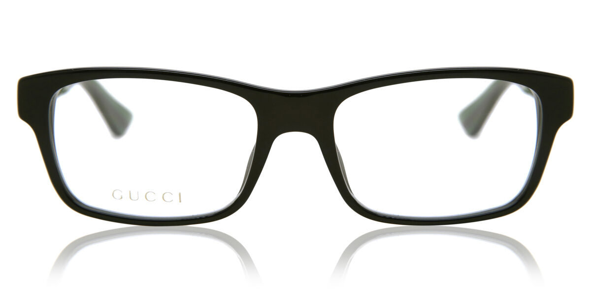 Image of Gucci GG0006O 006 Óculos de Grau Pretos Masculino BRLPT