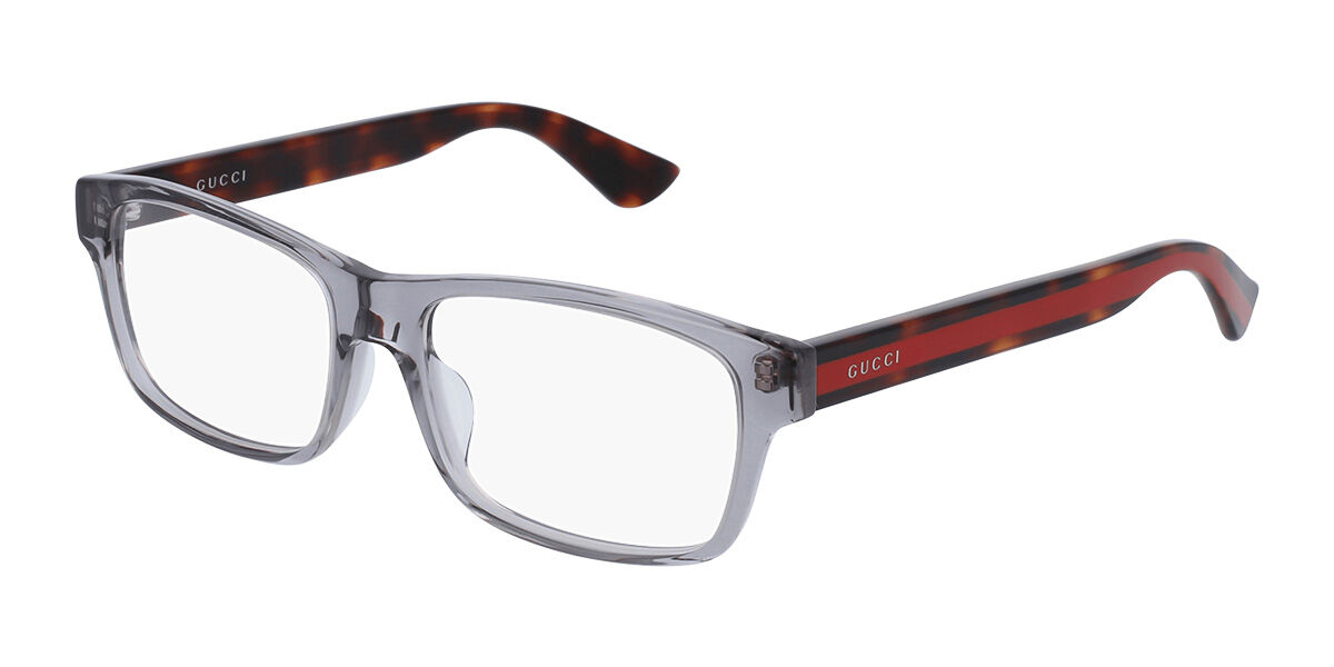 Image of Gucci GG0006OAN Formato Asiático 004 Óculos de Grau Transparentes Masculino BRLPT