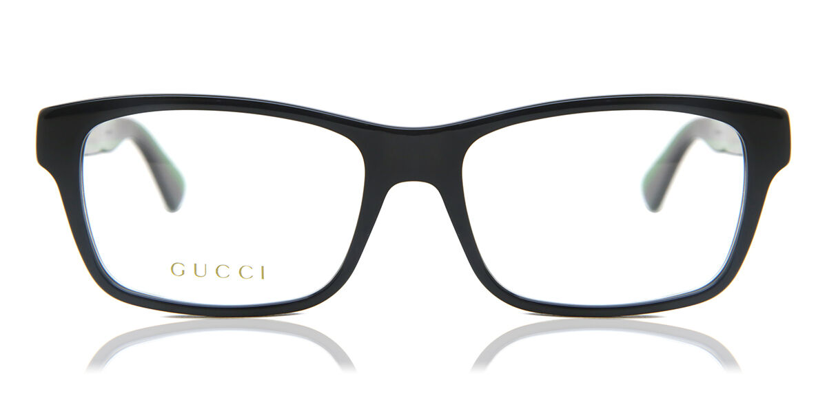 Image of Gucci GG0006ON 006 Óculos de Grau Pretos Masculino PRT