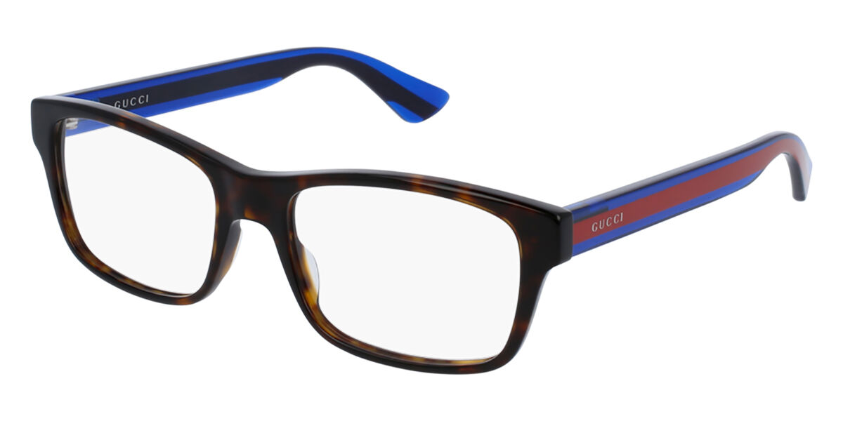 Image of Gucci GG0006ON 007 Óculos de Grau Tortoiseshell Masculino PRT