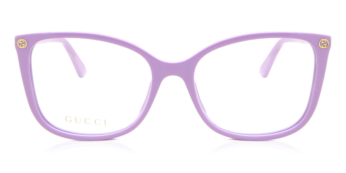 Image of Gucci GG0026O 014 Óculos de Grau Purple Feminino PRT