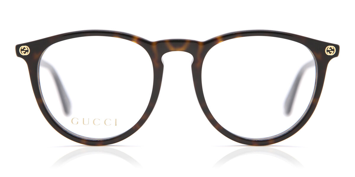 Image of Gucci GG0027O 002 Óculos de Grau Tortoiseshell Feminino BRLPT