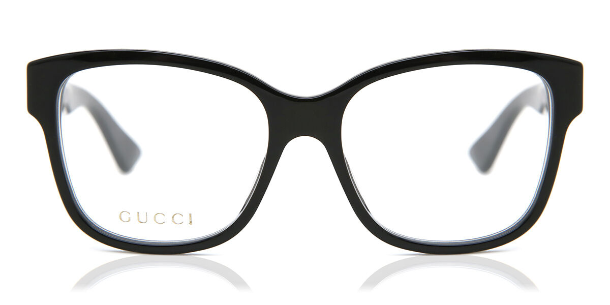 Image of Gucci GG0038O 001 Óculos de Grau Pretos Feminino BRLPT