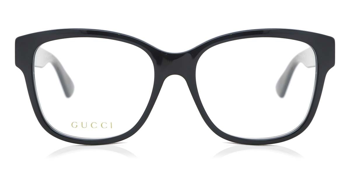 Image of Gucci GG0038ON 001 Óculos de Grau Pretos Feminino PRT